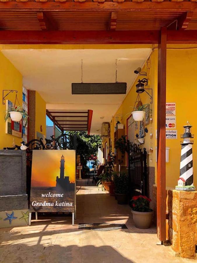 Gradma Katina Apartment Platanias  Luaran gambar